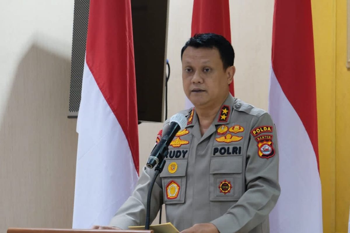 Polda Banten tingkatkan kewaspadaan usai bom diri di  di Polsek Astana Anyar Bandung