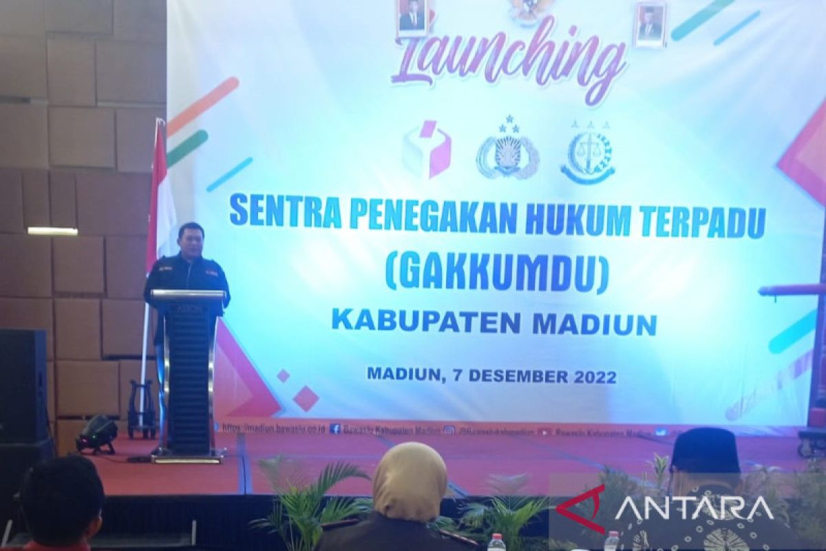 Bawaslu Kabupaten Madiun luncurkan Sentra Gakkumdu Pemilu 2024