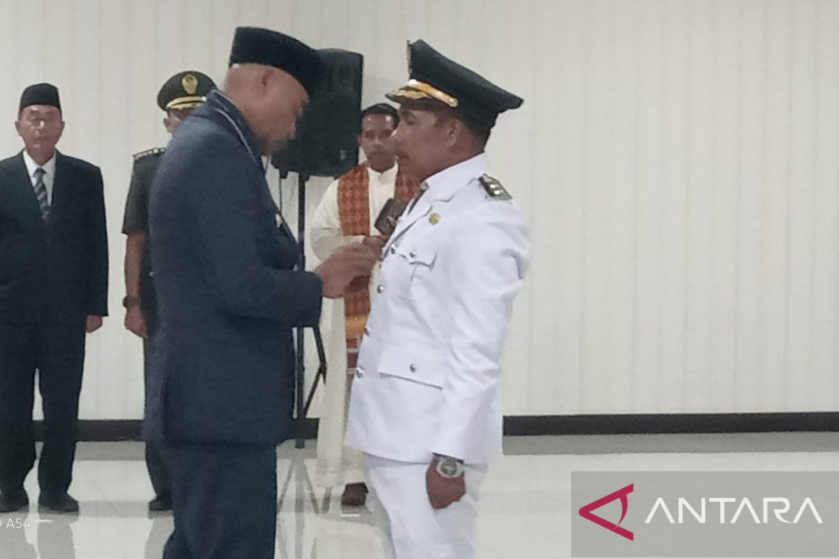 Gubernur lantik Siprianus Habur jadi Wakil Bupati Manggarai Timur