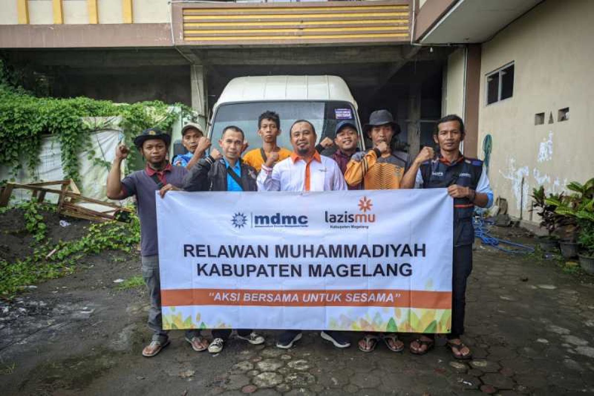 Muhammadiyah Magelang kirim relawan bidang pertukangan ke Cianjur