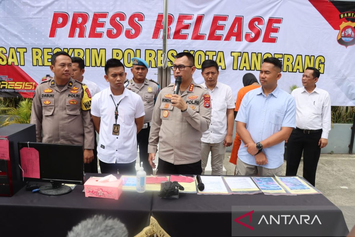 Polisi tetapkan mantan kades Cikupa tersangka pungli PTSL