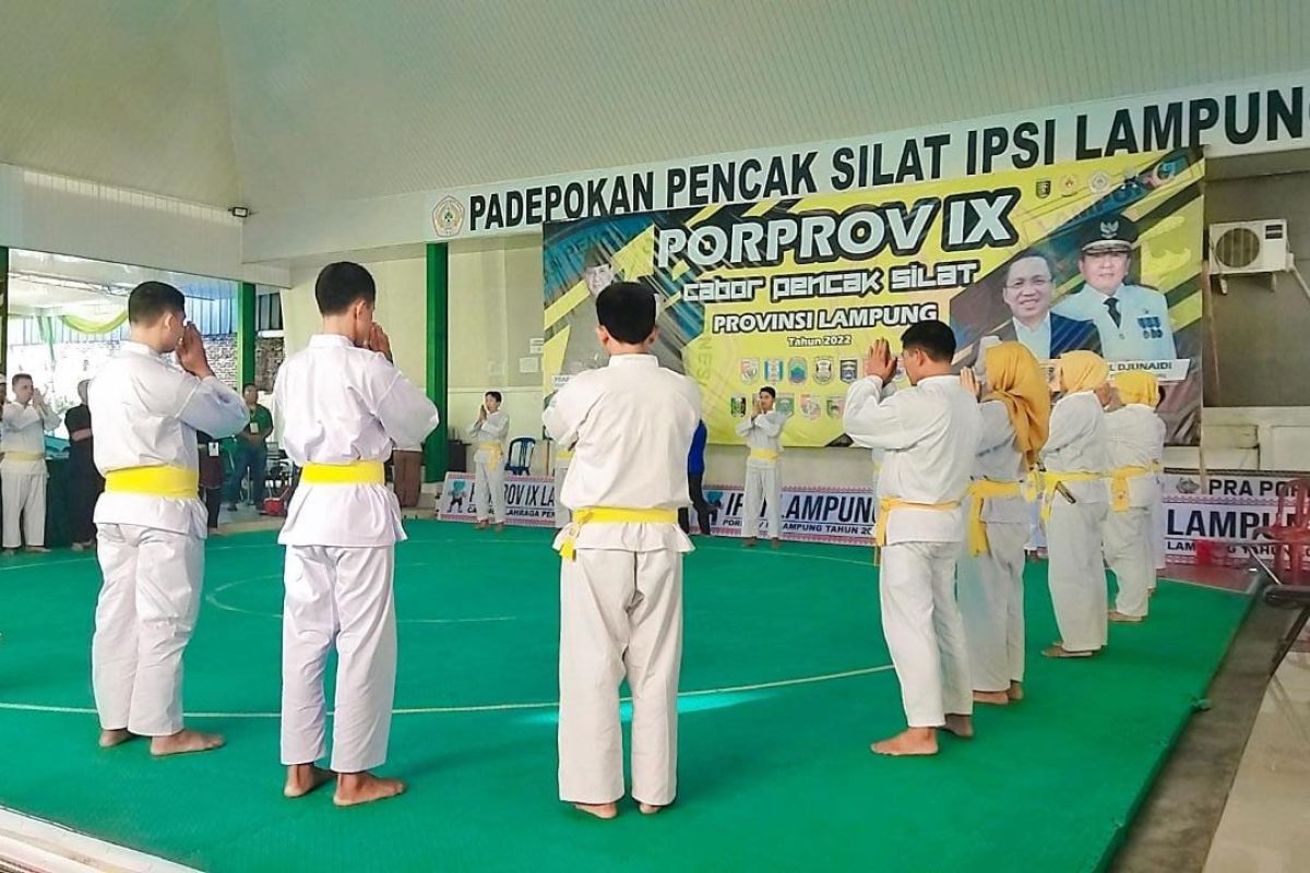 Kabupaten Lampung Selatan raih medali terbanyak cabang pencak silat