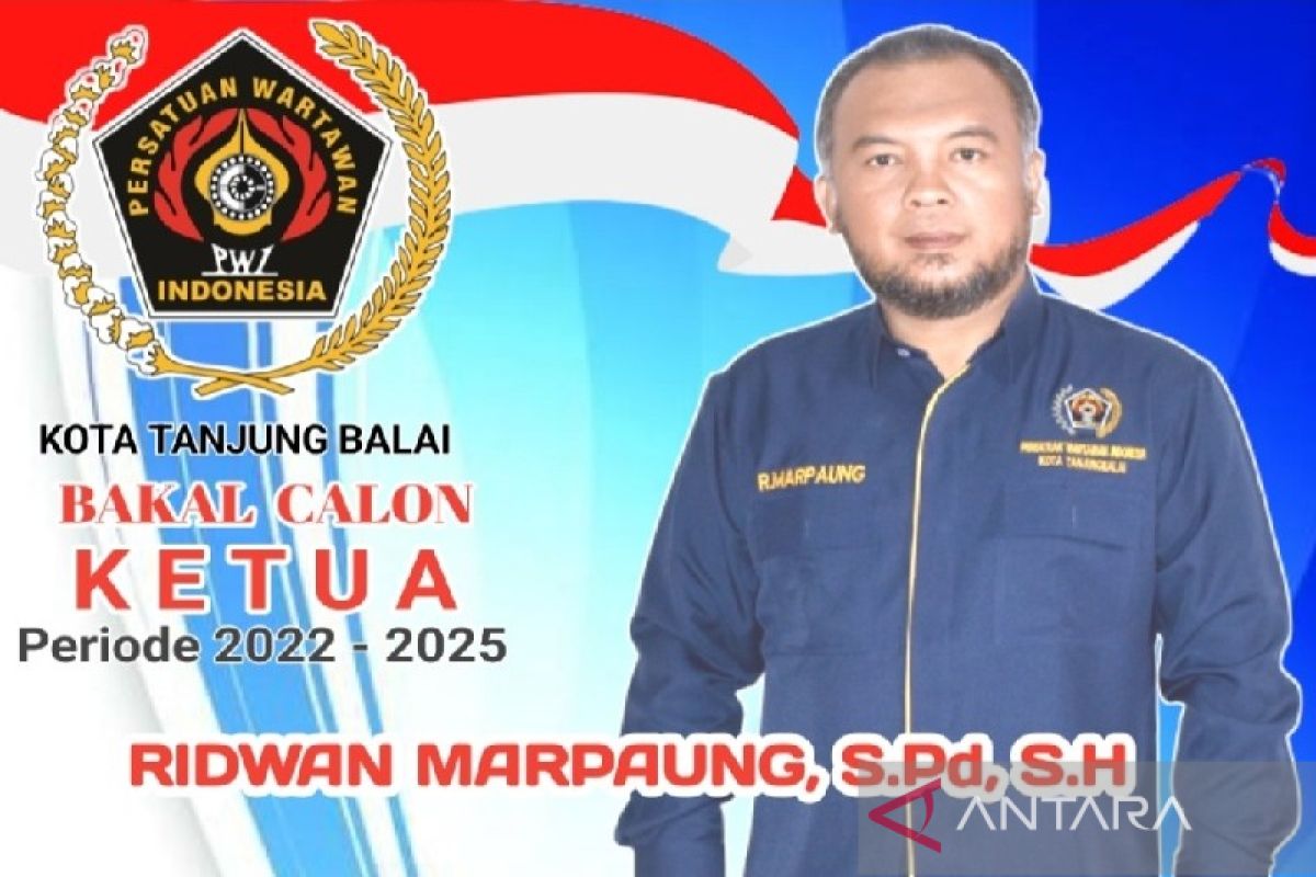 Ridwan Marpaung nyatakan siap pimpin PWI Tanjung Balai