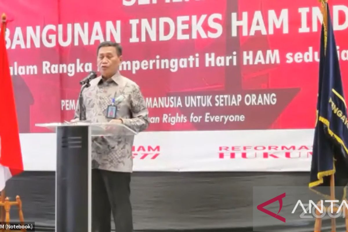 Kemenkumham jelaskan pentingnya pembentukan Indeks Pembangunan HAM