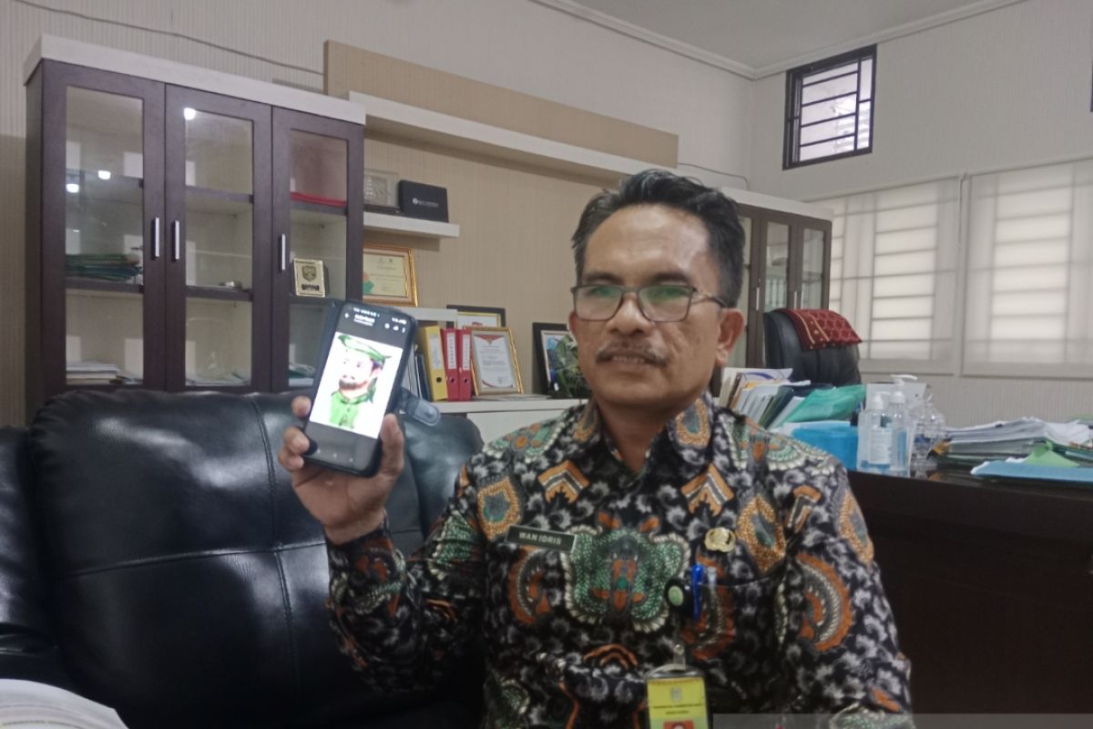 Wajah Sultan Siak II Tengku Buang Asmara disketsa