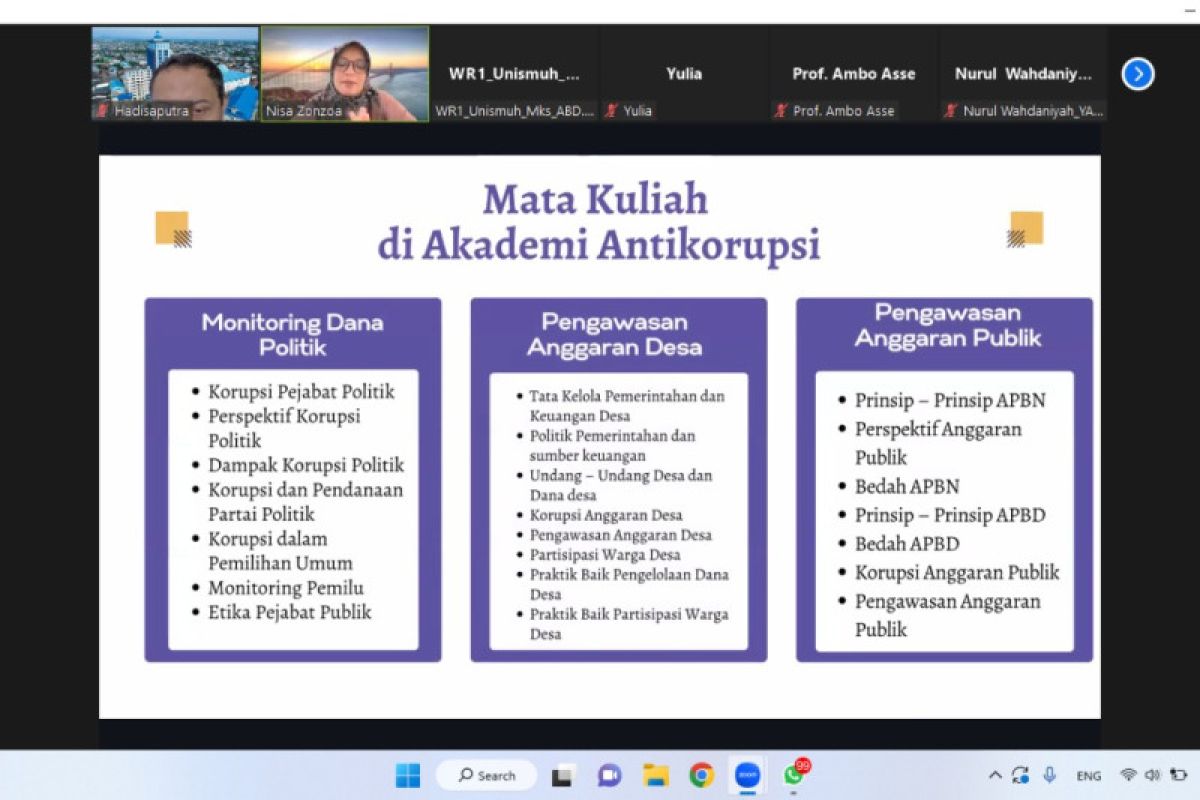 ICW dan Unismuh Makassar jajaki kerja sama pendidikan antikorupsi
