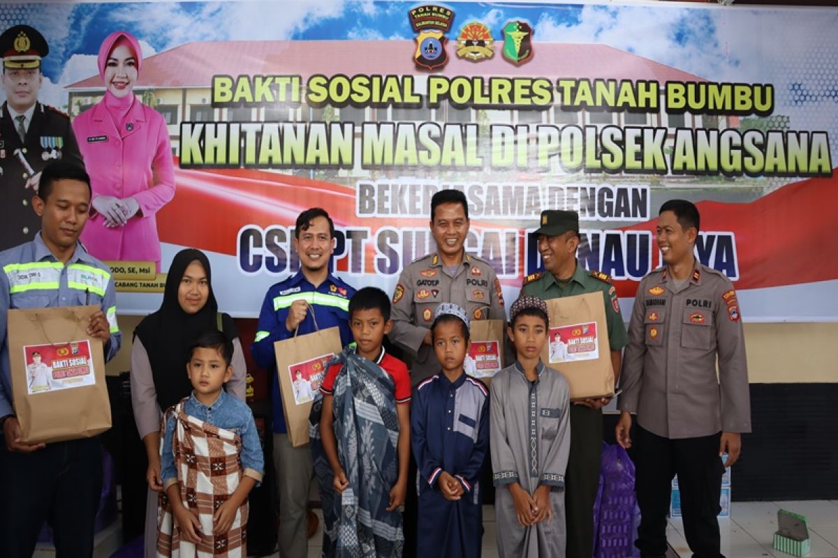 Polres Tanah Bumbu laksanakan bakti sosial presisi