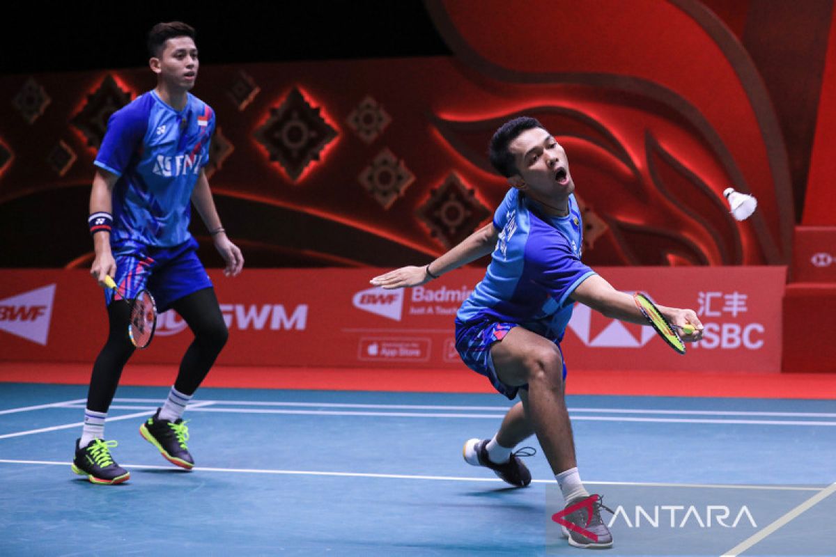 Fajar/Rian terhenti di semifinal World Tour Finals 2022