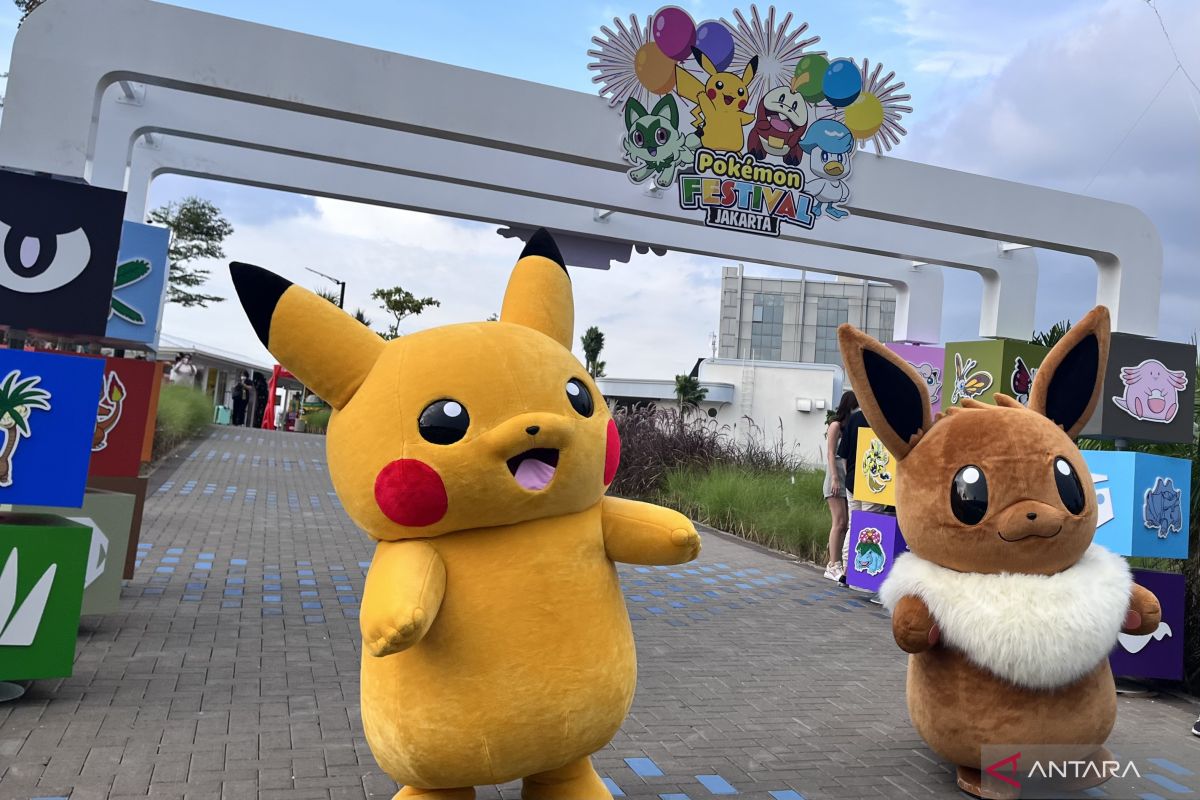 Pokemon Festival Jakarta dimulai, para monster "mengintai" di PIK