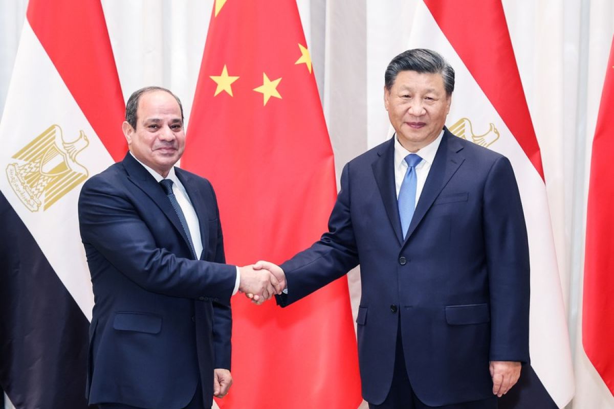 China dan Mesir berjanji perdalam kerja sama Sabuk dan Jalur Sutra