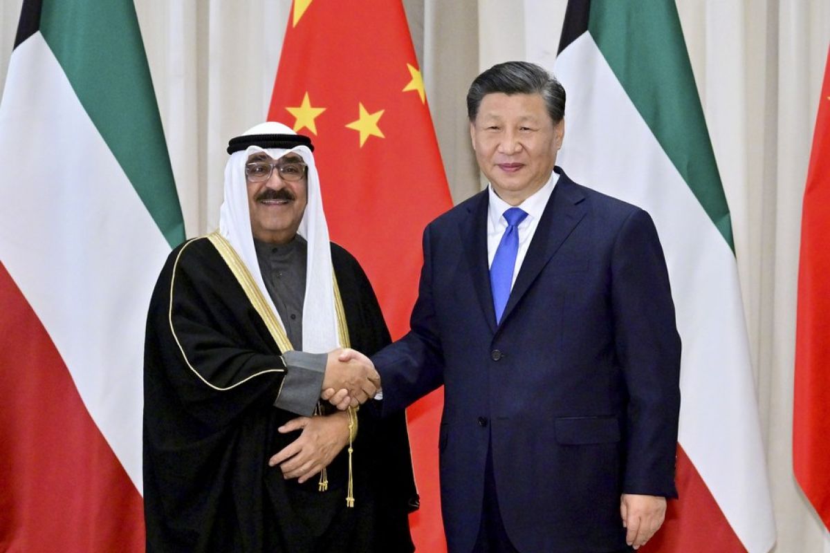 Presiden China bertemu putra mahkota Kuwait