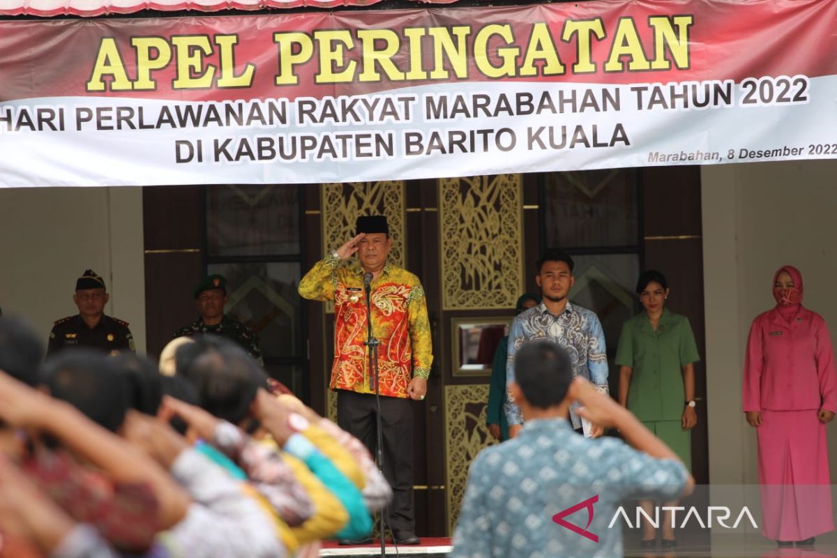 Penjabat Bupati : Peringatan perjuangan rakyat Marabahan sebagai sarana instropeksi diri