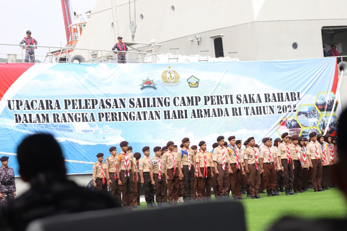 National Fleet Day: Young scouts set sail on naval warship