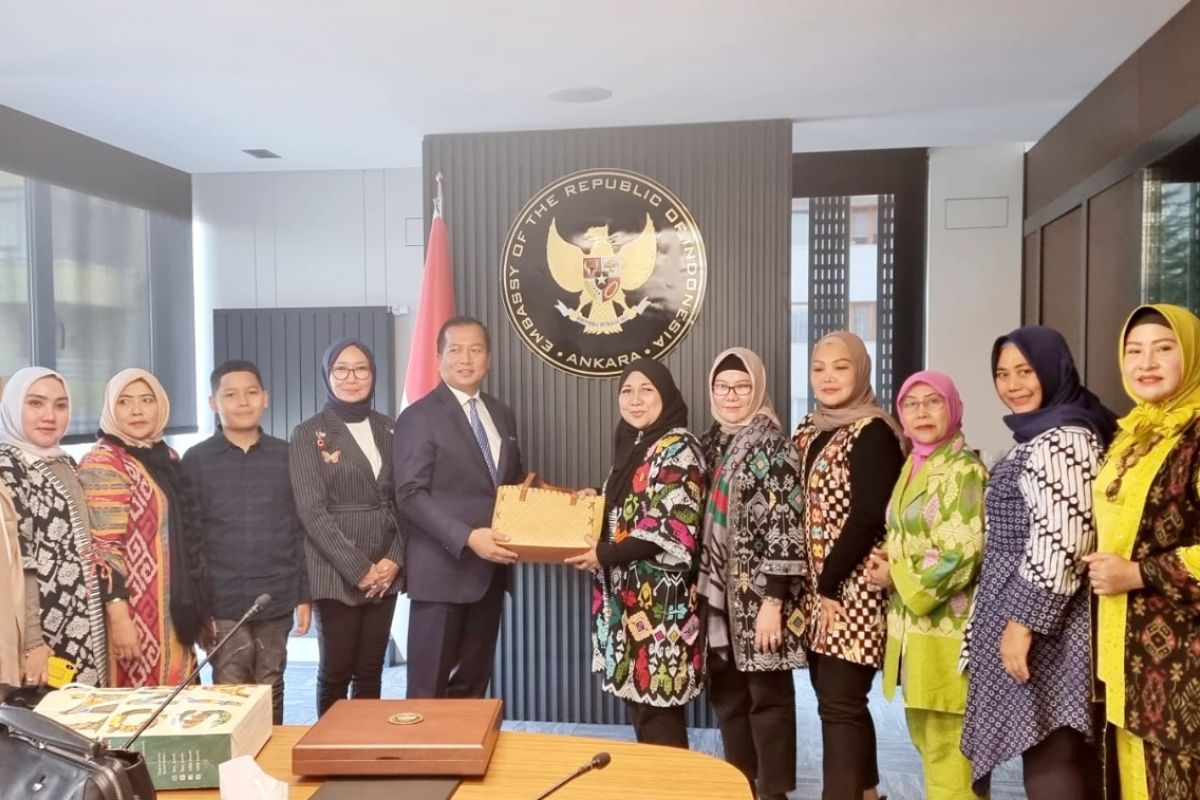 IWAPI NTB mengunjungi Kedubes Indonesia di Turki jajaki peluang ekspor