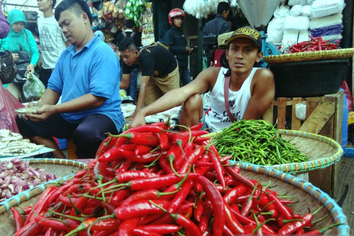 Harga cabai dan bawang di Kota Bogor turun 6-14 persen