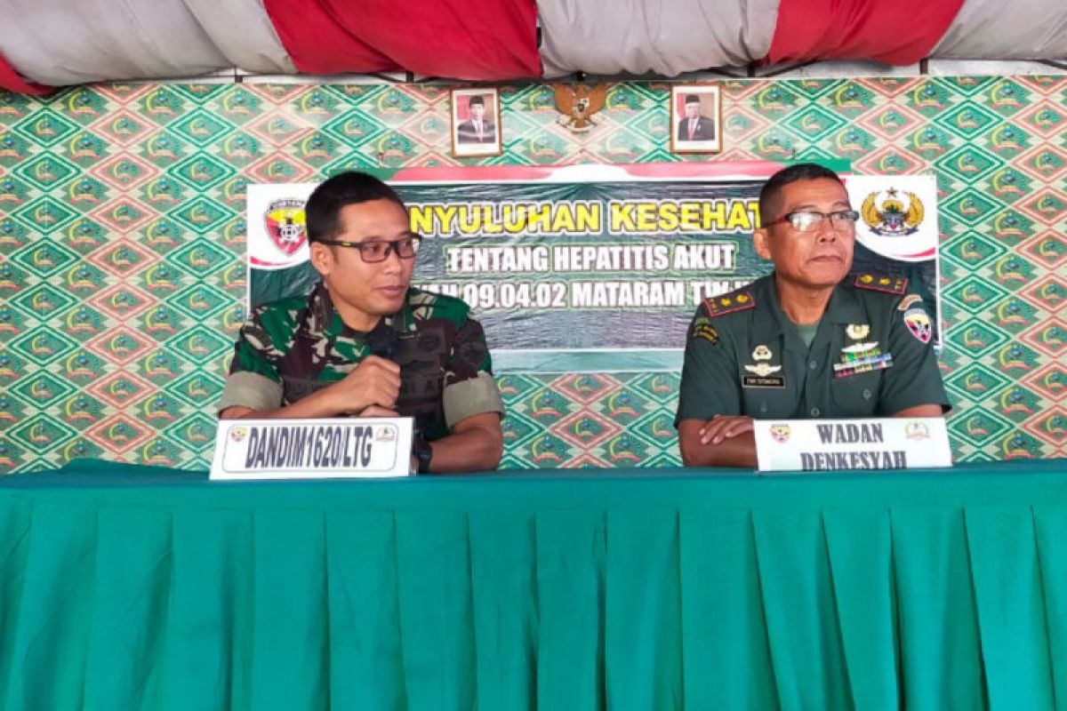 TNI dukung antisipasi penyebaran hepatitis akut di Lombok Tengah