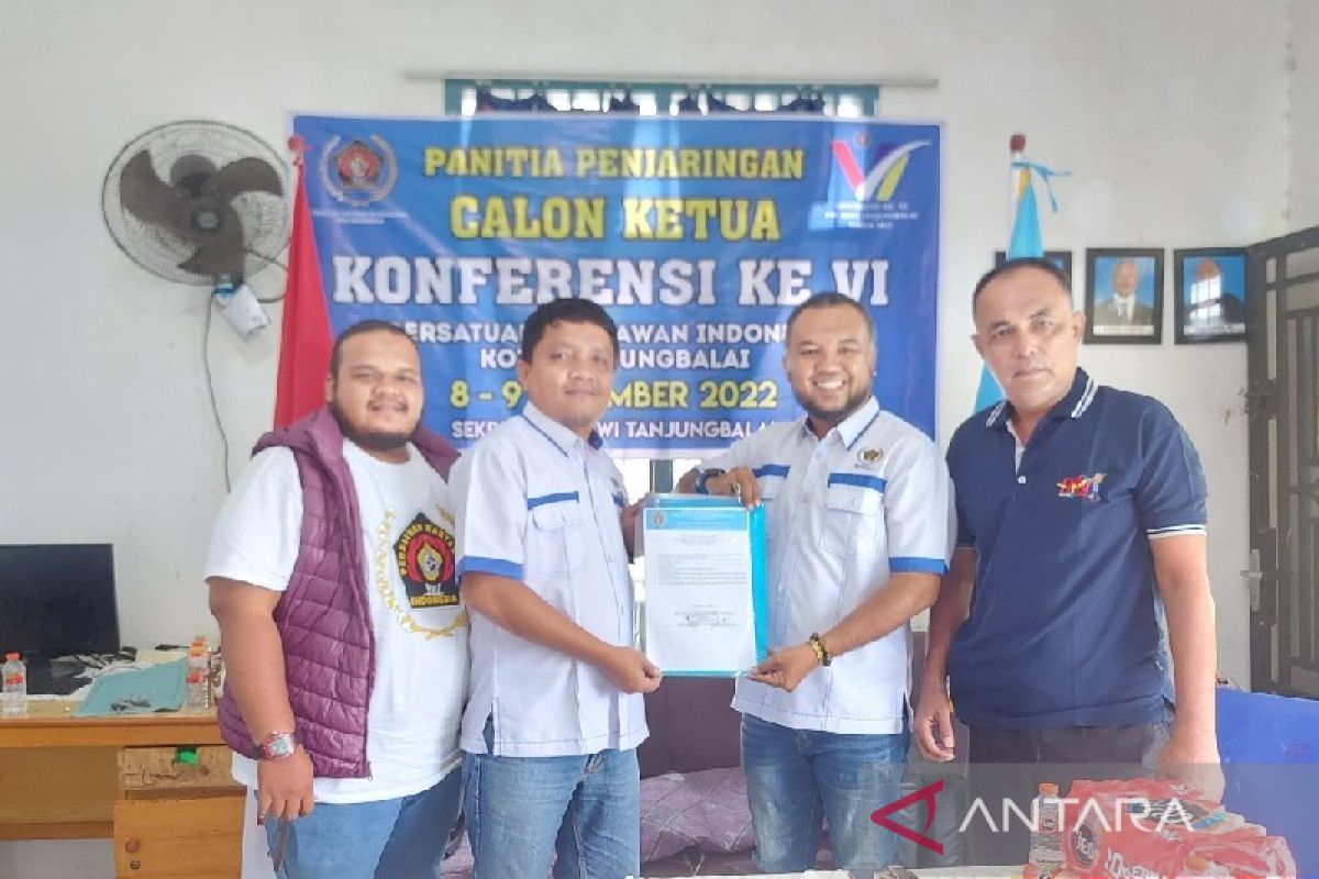 Ridwan resmi maju sebagai kandidat Ketua PWI Tanjung Balai