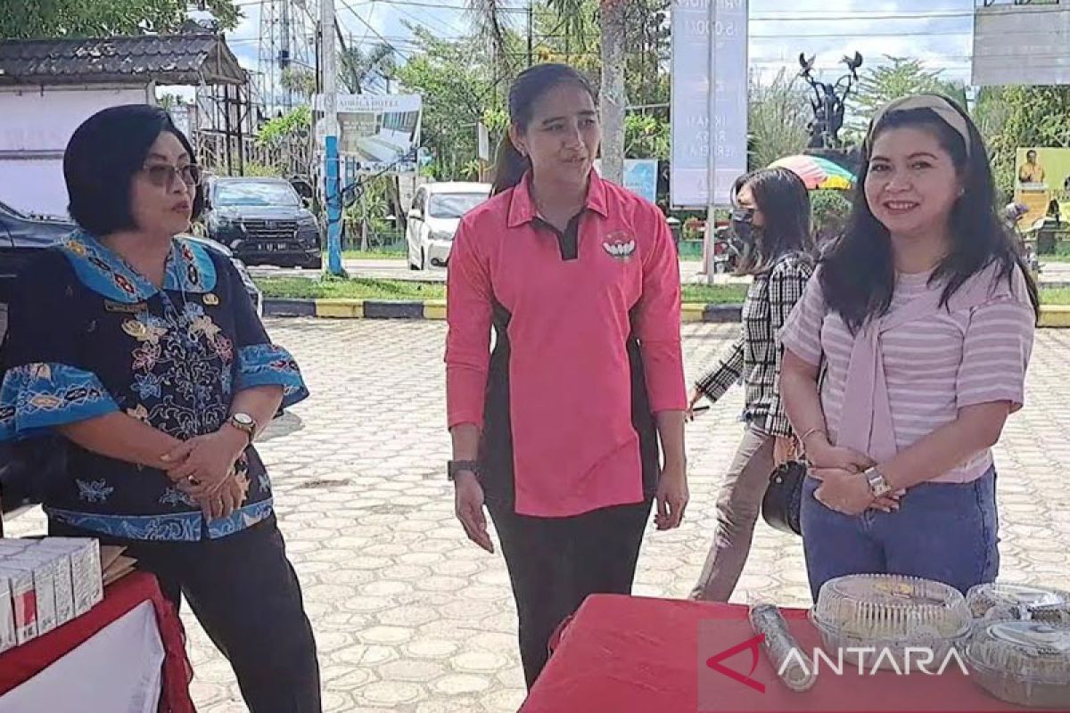 Bazar UMKM Bhayangkari Gumas jadi wadah promosikan produk daerah