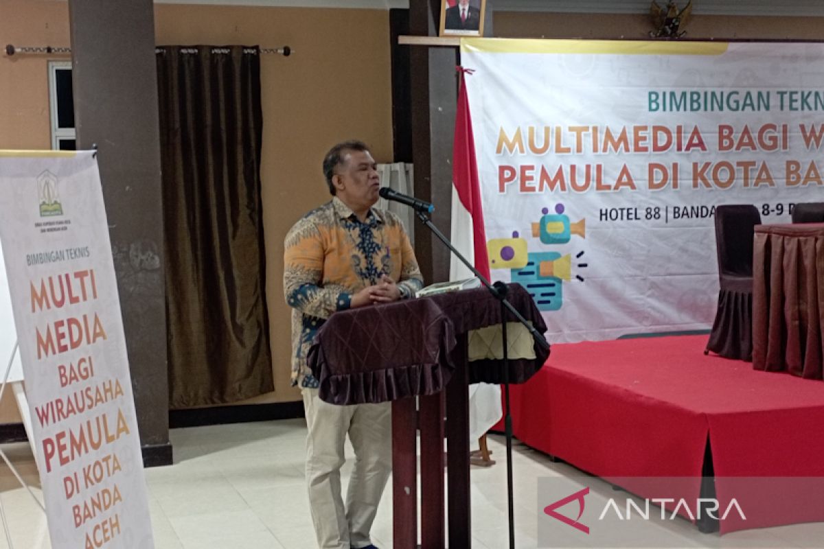 Puluhan pelaku wirausaha pemula ikuti bimbingan teknis multimedia