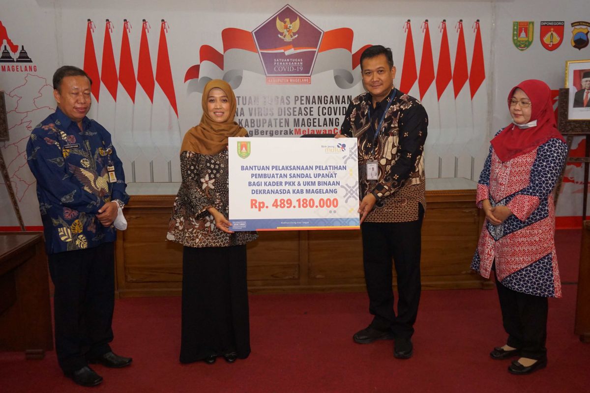 Bank Jateng kucurkan CSR bantu pulihkan ekonomi Kabupaten Magelang