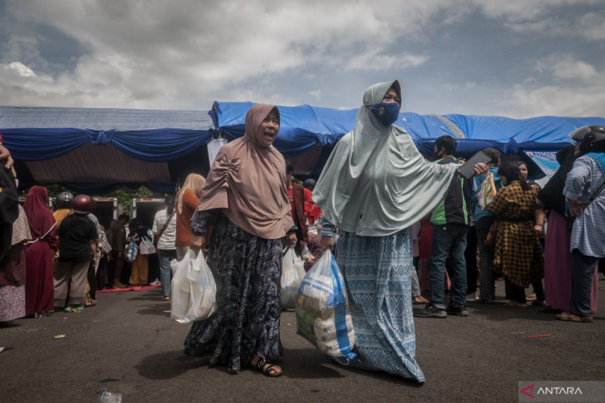 Harga sejumlah kebutuhan bahan pokok di Lebak relatif stabil