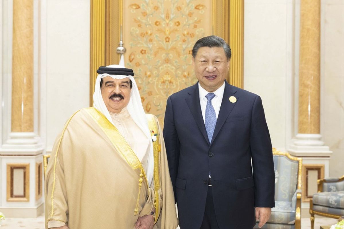 Xi Jinping bertemu Raja Bahrain Hamad bin Isa Al Khalifa
