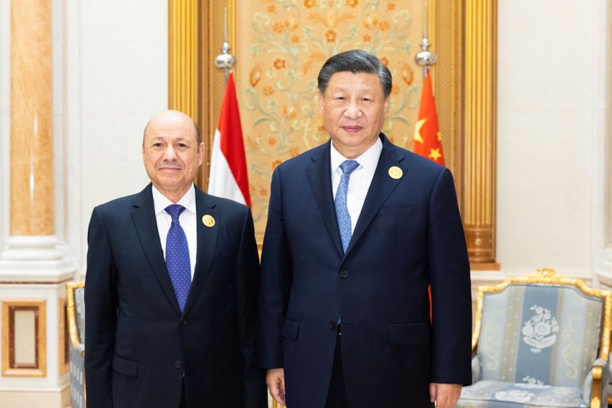 Xi Jinping bertemu Kepala Dewan Kepemimpinan Presidensial Yaman