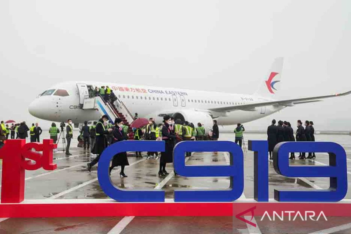 Pesawat buatan China C919 terbang komersial perdana 28 Mei