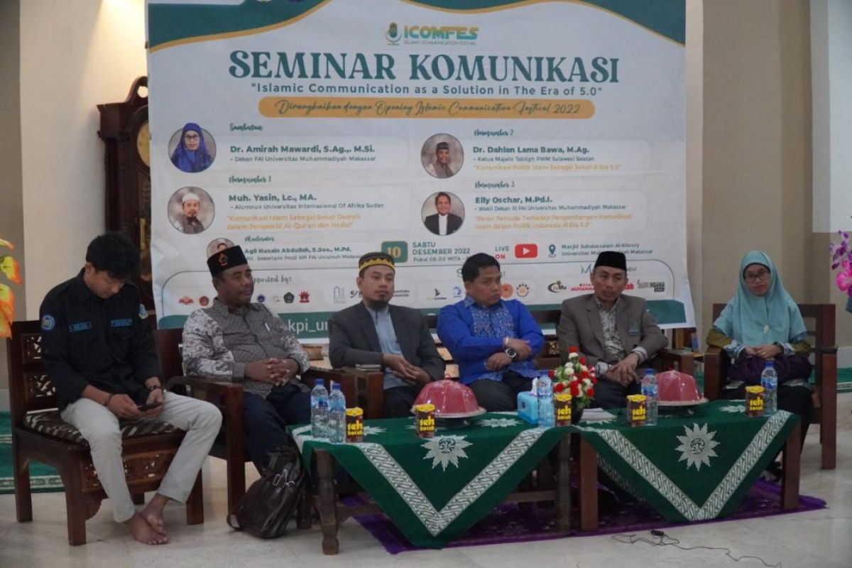 Unismuh Makassar gelar Islamic Communication Festival 2022