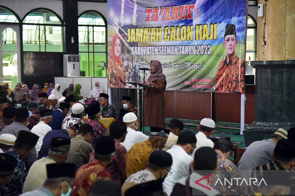 Sebanyak 1.199 calon haji Sleman ikuti ta'aruf di Masjid Agung