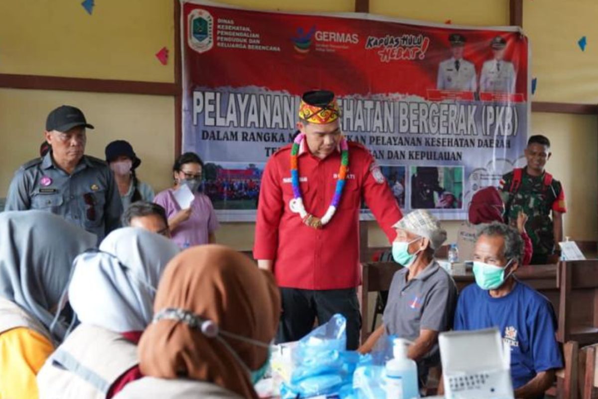 Pemerintah berikan layanan kesehatan gratis bagi masyarakat Desa Tapang Da'an