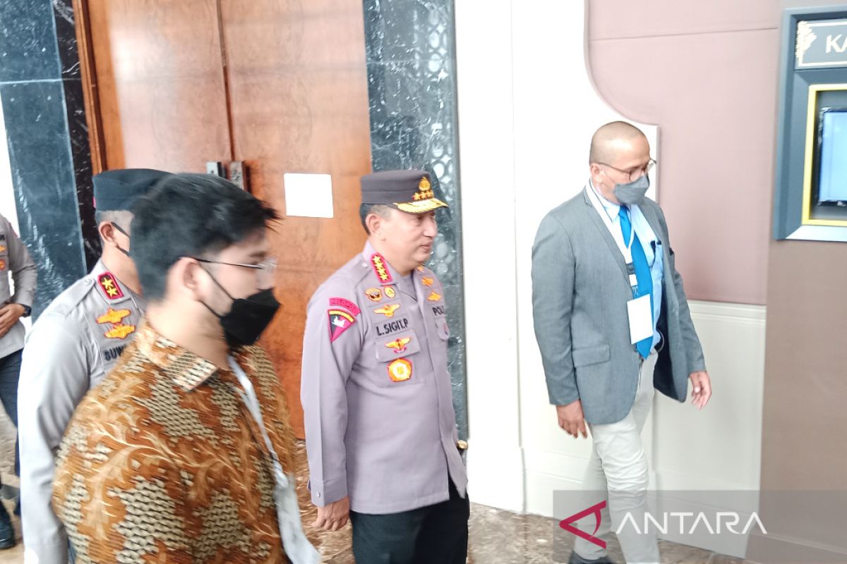 Kapolri cek media center peliputan akad nikah Kaesang dan Erina