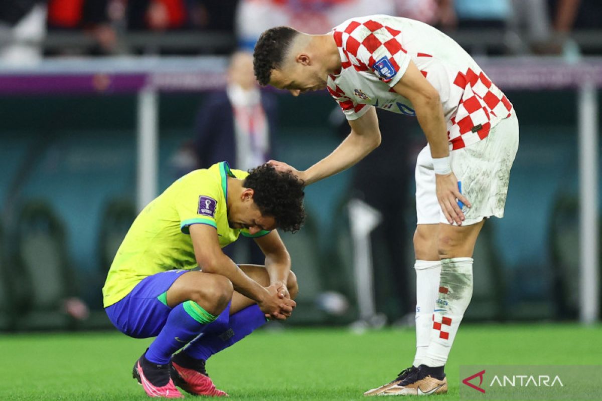 Tragis! Brazil tersingkir kalah lewat adu penalti dari Kroasia