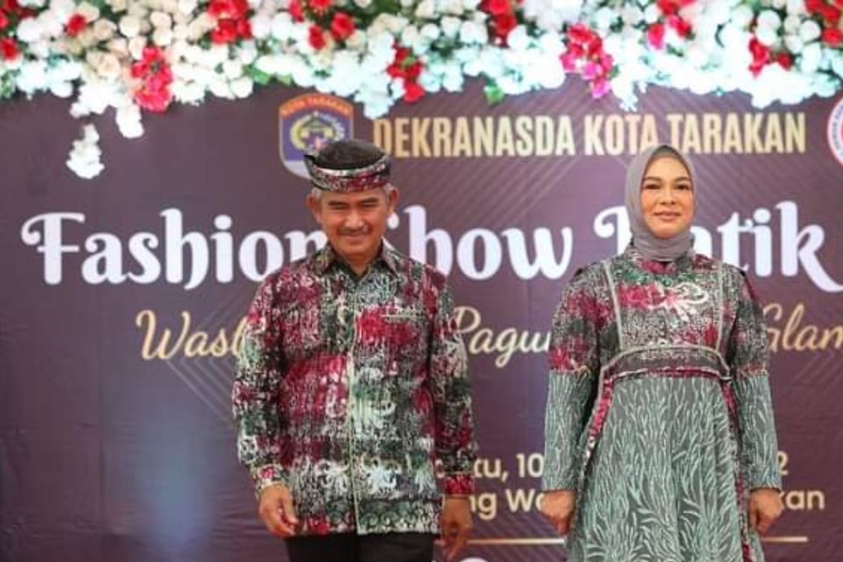 Wali Kota ajak seluruh unsur aktif menggunakan batik Tarakan