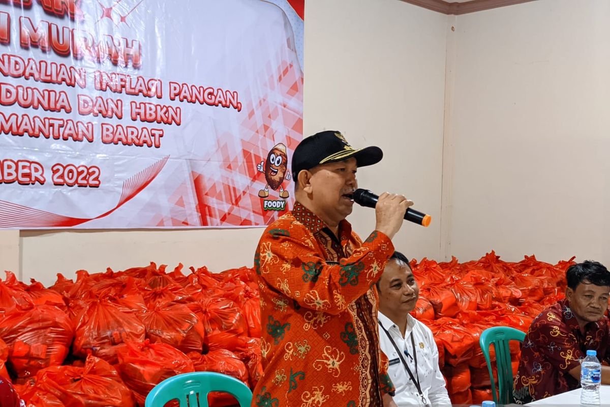 Kabupaten Landak Kalbar jual telur murah jelang perayaan Natal 2022