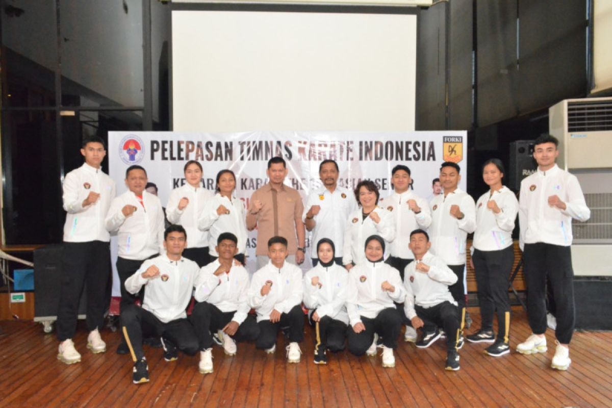 Forki kirim 37 karateka Indonesia ke Kejuaraan Asia 2022