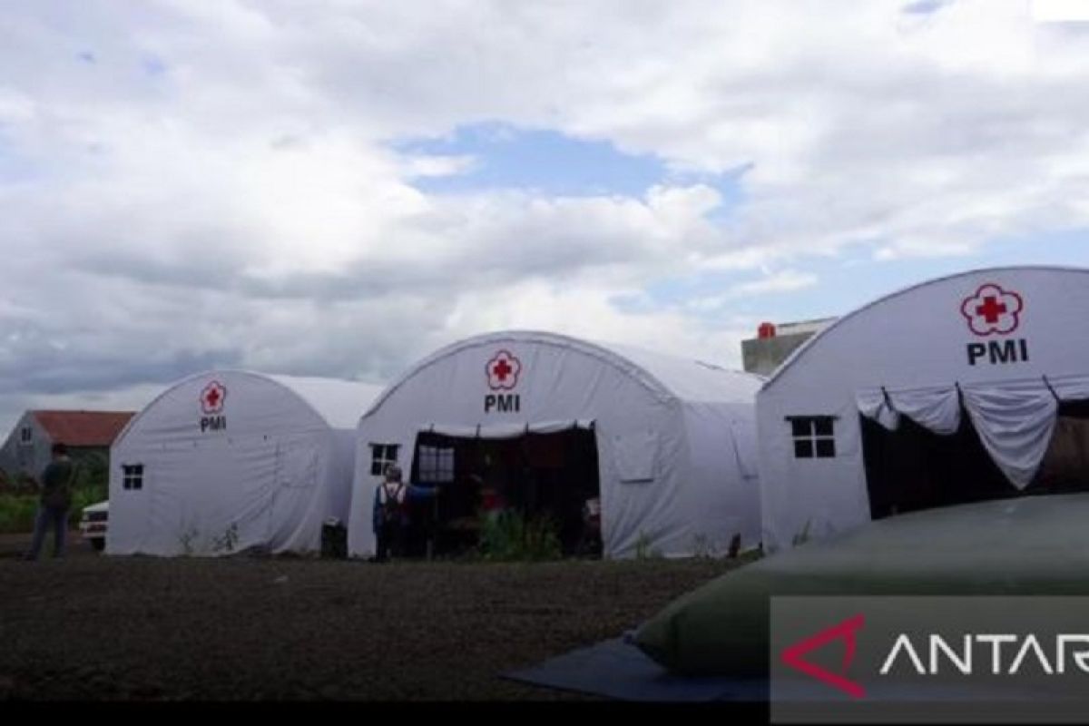 Palang Merah Indonesia bangun pusat pelayanan induk  operasi kemanusiaan gempa Cianjur