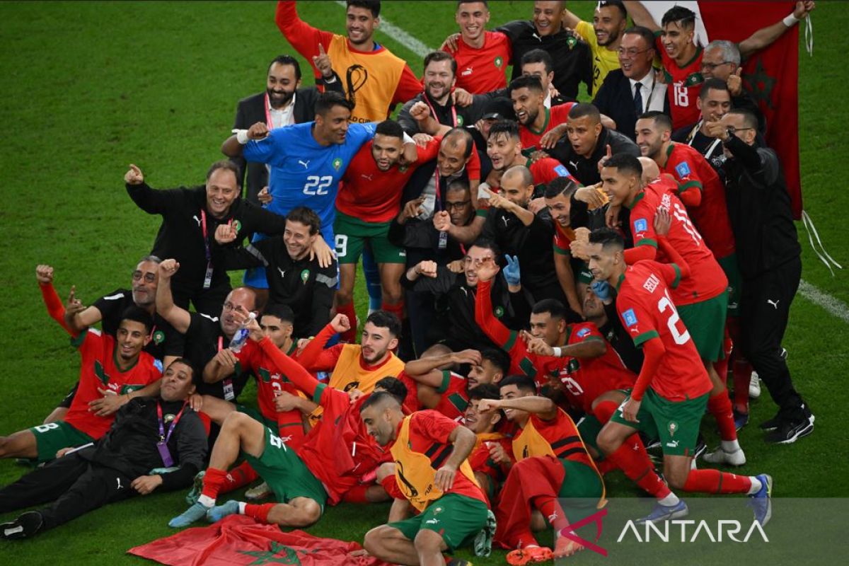 Piala Dunia 2022 - Maroko kembali buat kejutan, ke semifinal Piala Dunia usai kalahkan Portugal