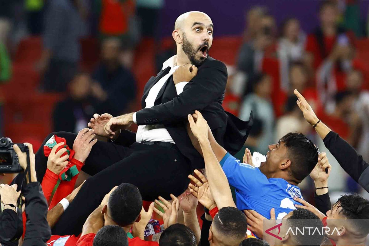 Pelatih Maroko tidak anggap kemenangan lawan Portugal sebuah keajaiban