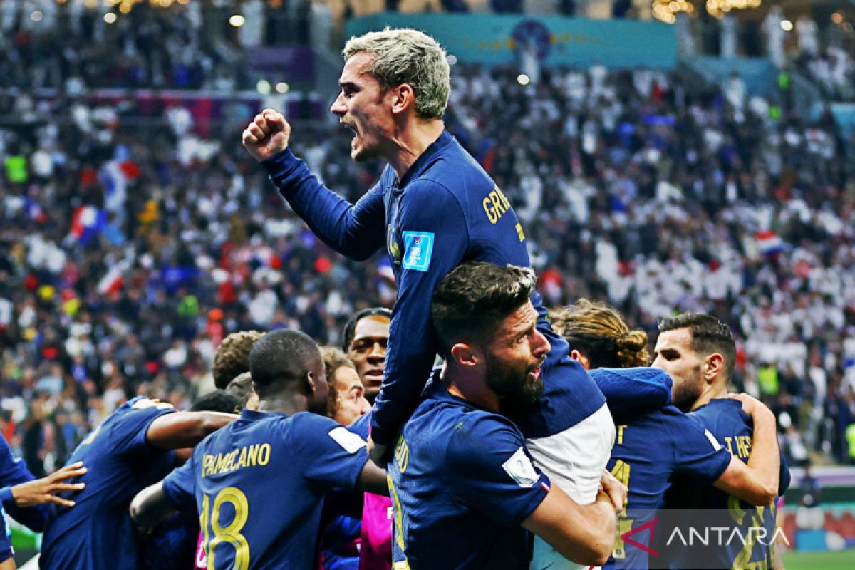 Prancis melaju ke semifinal  usai kalahkan Inggris 2-1