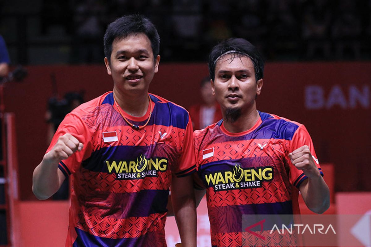 Hendra/Ahsan menangi laga babak 16 besar kontra Pram/Yere