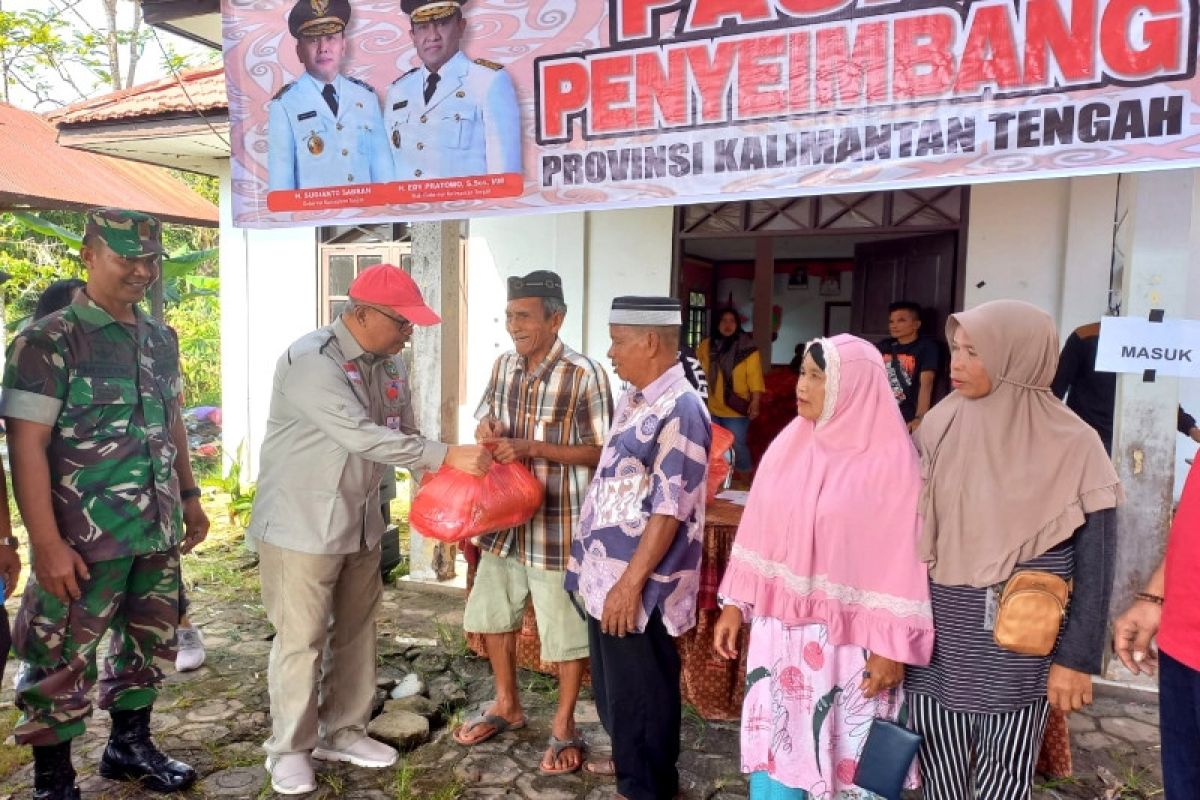 Pemprov Kalteng kembali distribusikan 4.000 paket bahan pokok di Kotim