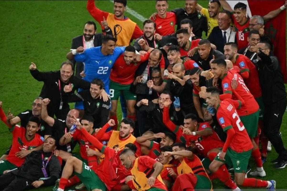 Piala Dunia 2022 - Warga Maroko di berbagai belahan dunia rayakan keberhasilan tim The Atlas Lion