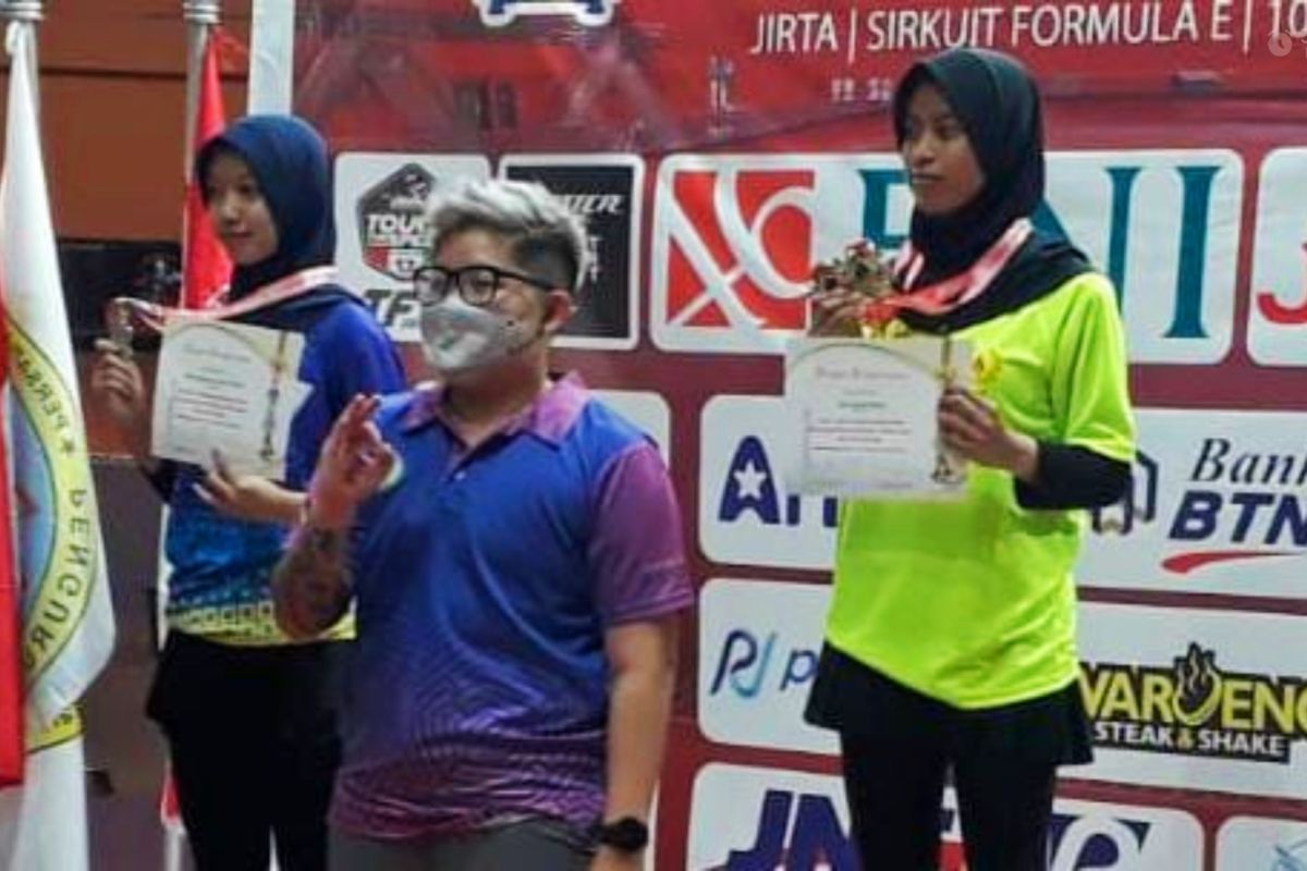 Sepatu roda Lampung sabet dua medali emas di Kejuaraan Nasional Piala Ibu Negara