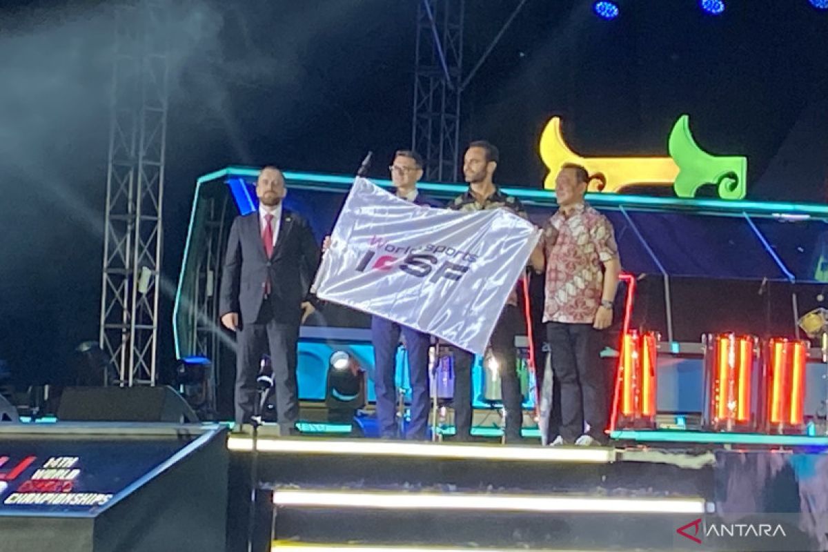 Indonesia serahkan tongkat estafet kejuaraan esport dunia ke Rumania