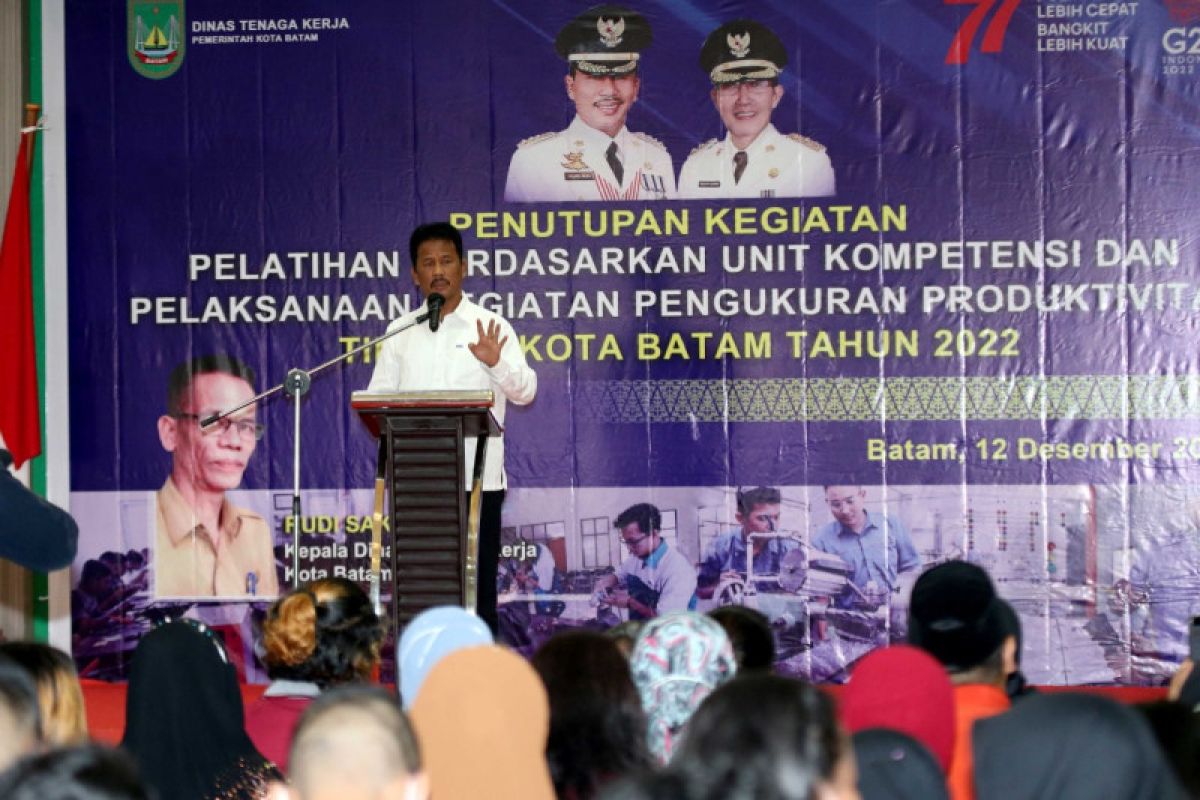 Muhammad Rudi ajak pekerja di Batam tingkatkan etos kerja