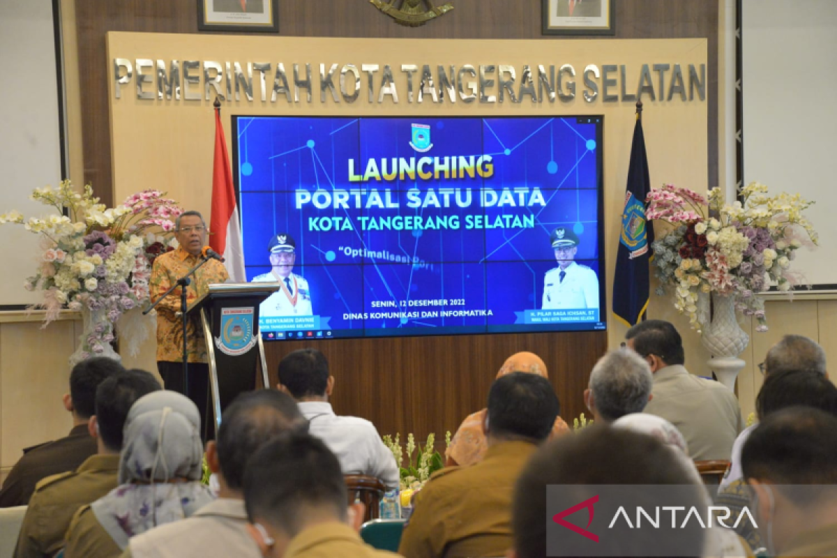 Pemkot Tangerang Selatan luncurkan portal satu data