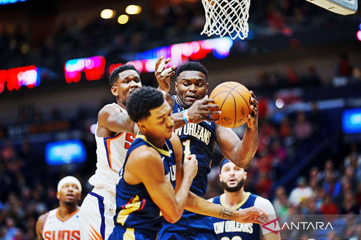 Lewat perpanjangan waktu, Pelicans kembali kalahkan Suns