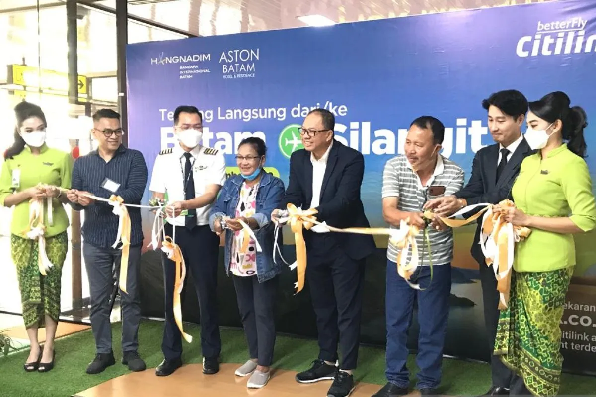 Penerbangan baru Batam - Silangit resmi beroperasi hari ini