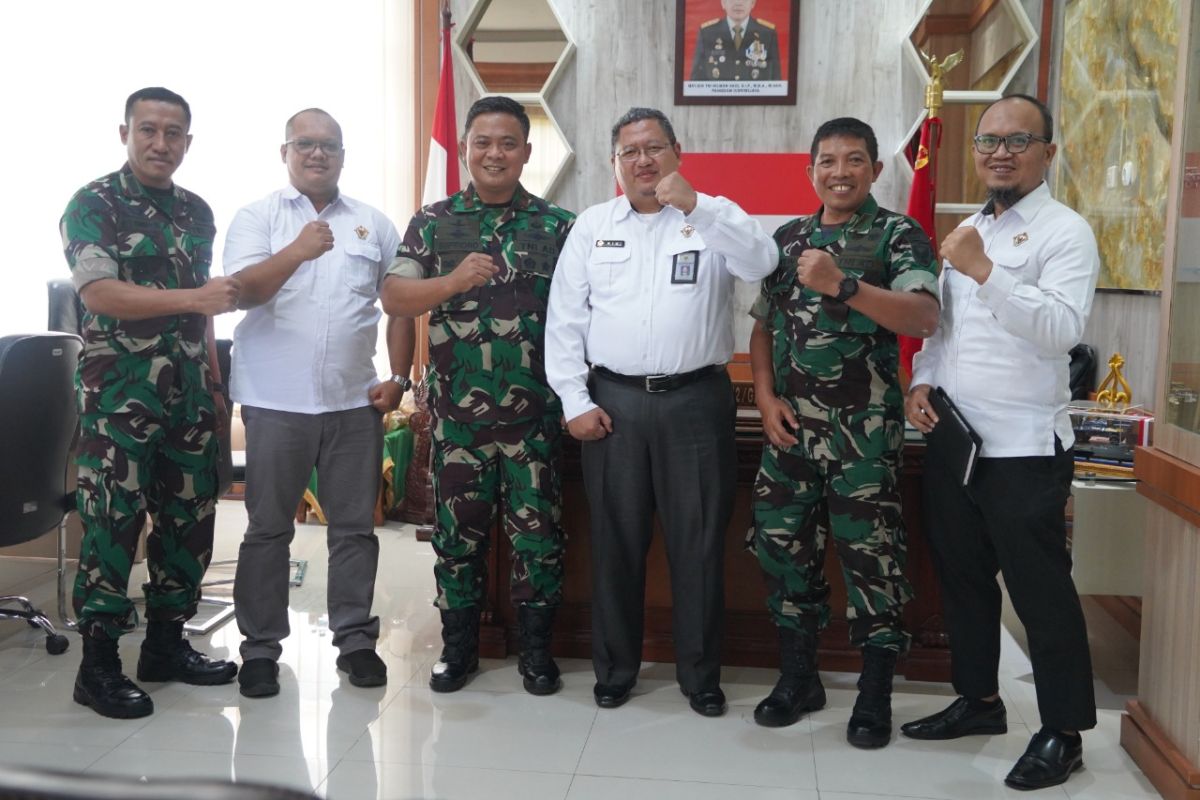 Danrem 042/Gapu audiensi dengan pejabat BPKP Provinsi Jambi